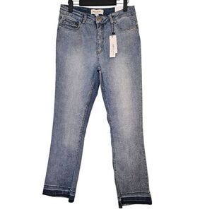 Halston womens jeans, mid rise. Size 10. NWT. #885